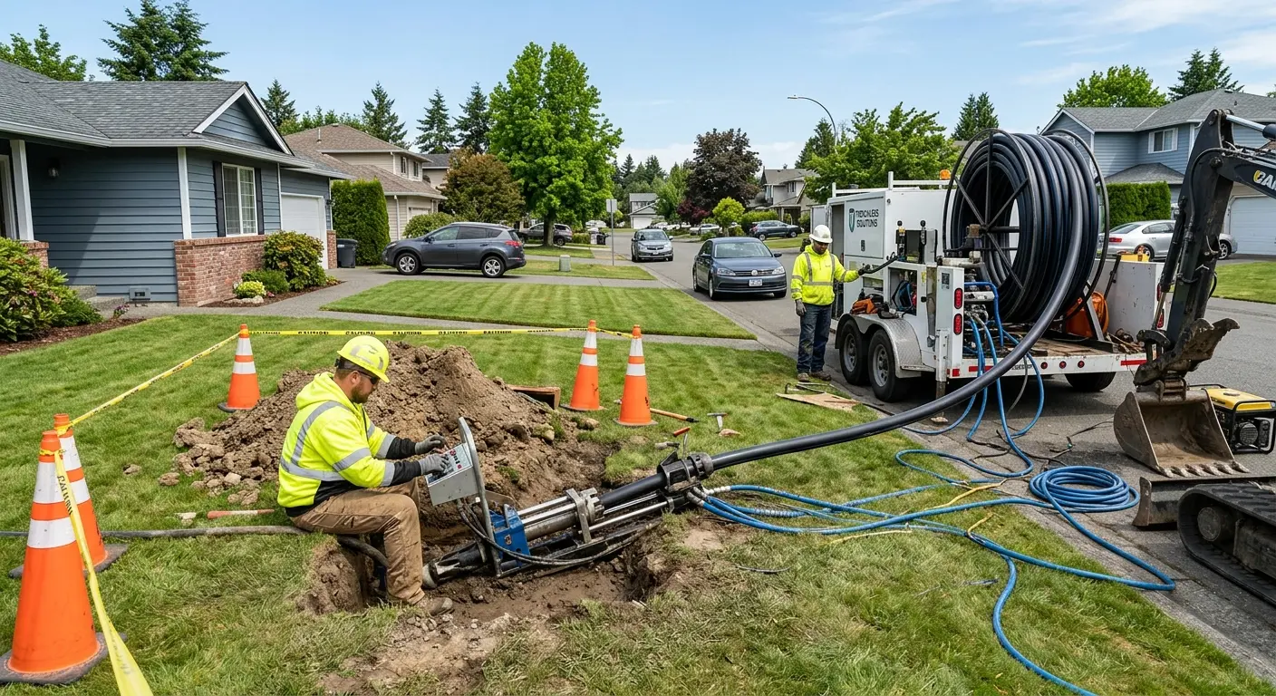 Trenchless Sewer Repair in Penn Forest, PA